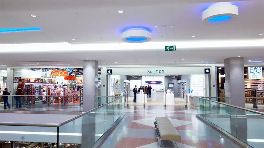 High-Quality Shopping Center Lighting