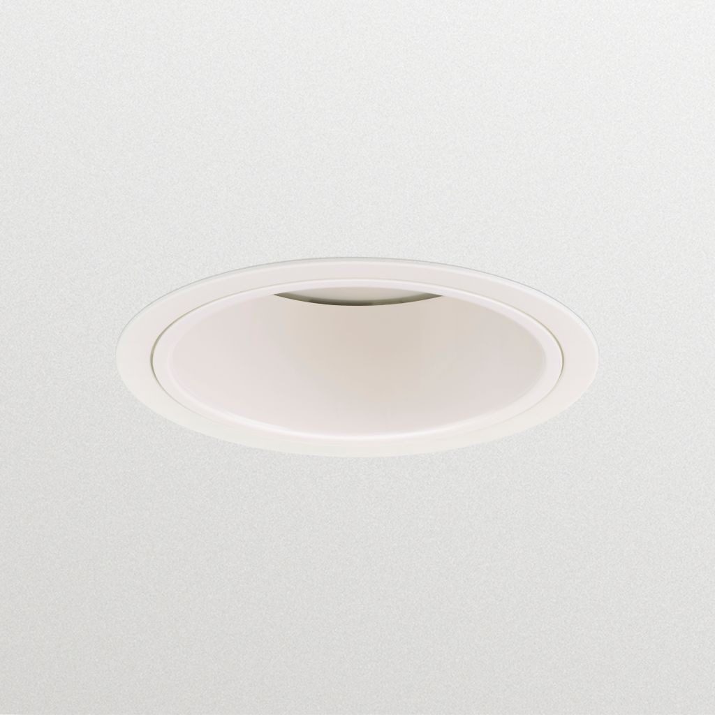 Philips LuxSpace Mini DN560B / DN561B – plafondaanzicht met witte reflector