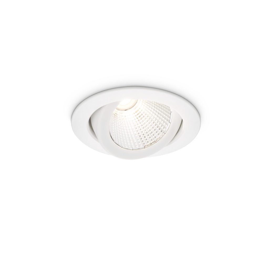 Philips LuxSpace Accent Compact verstelbaar RS771B – witte verstelbare inbouwspot, vooraanzicht