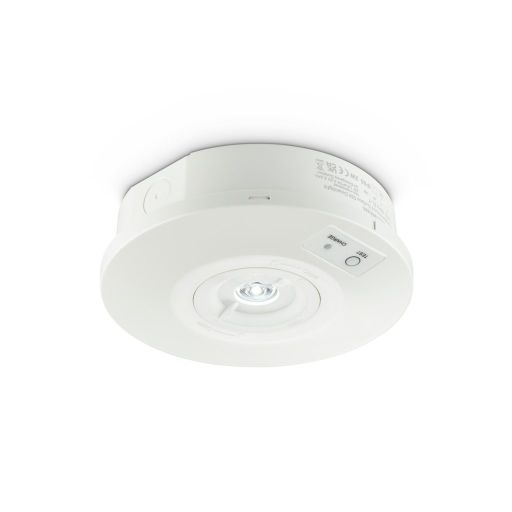 Downlight met opbouwmontage voor noodverlichting