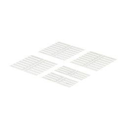 Philips Fortimo LED Square, familiefoto van LED-modules met rasterpatroon