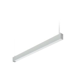 Philips TrueLine pendelarmatuur, slank wit lijnarmatuur aan twee ophangkabels